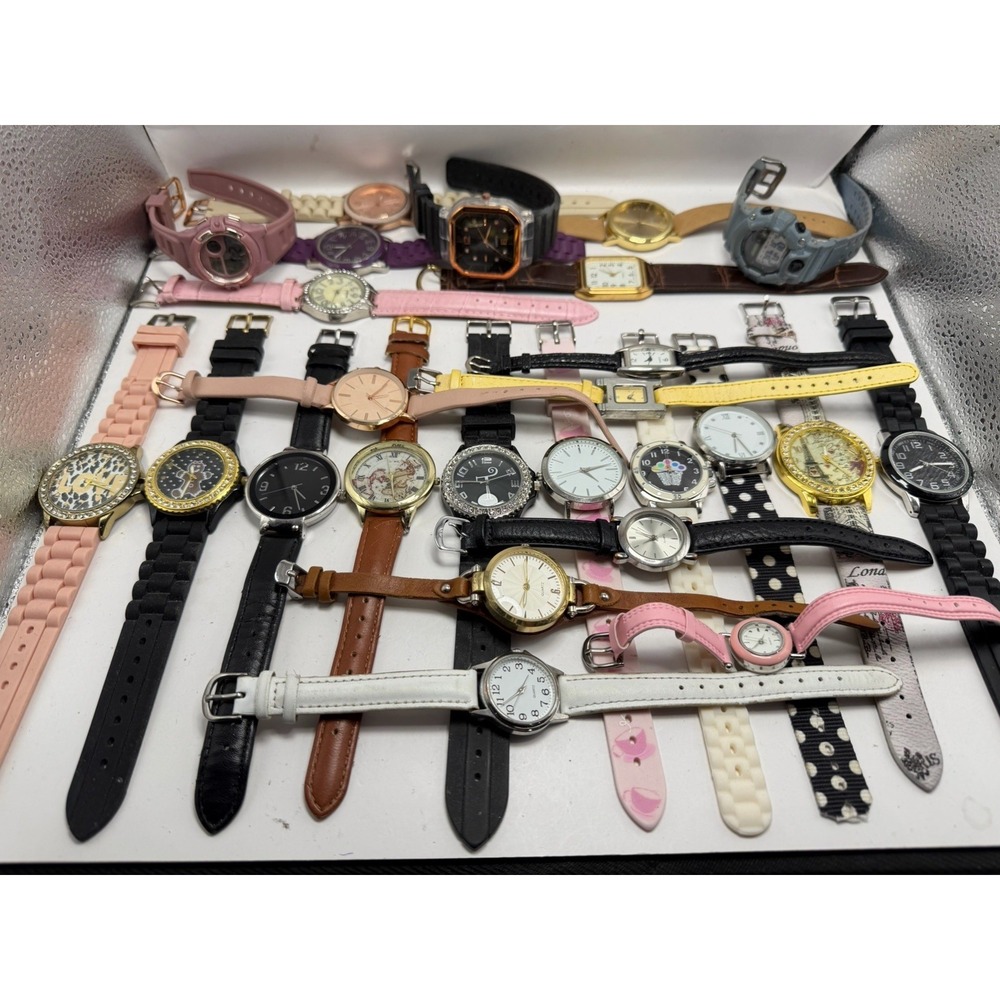 Unbranded Womens Watches Lot Of 25 For Parts Or Repair